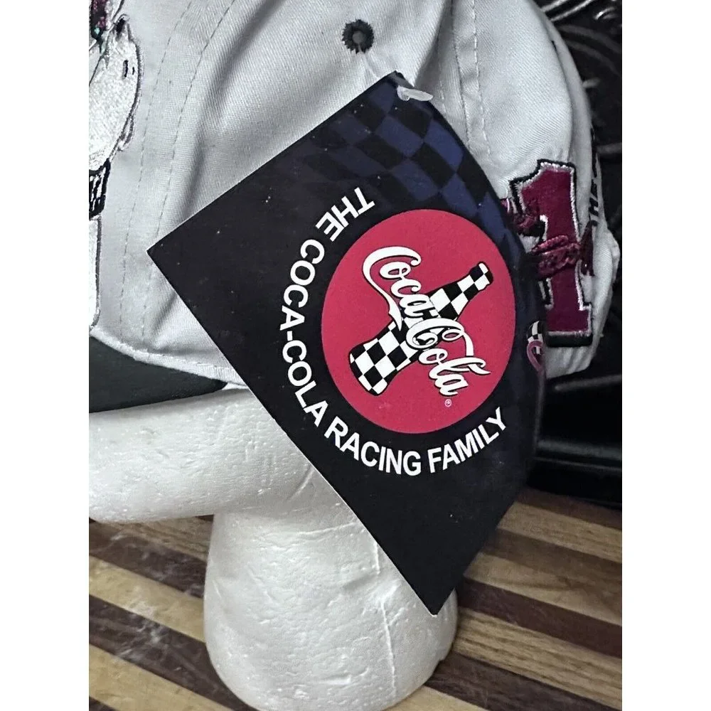 Dale Earnhardt Chase Authentics 1998 Coca-Cola Polar‎ Bear Snapback Hat NWT